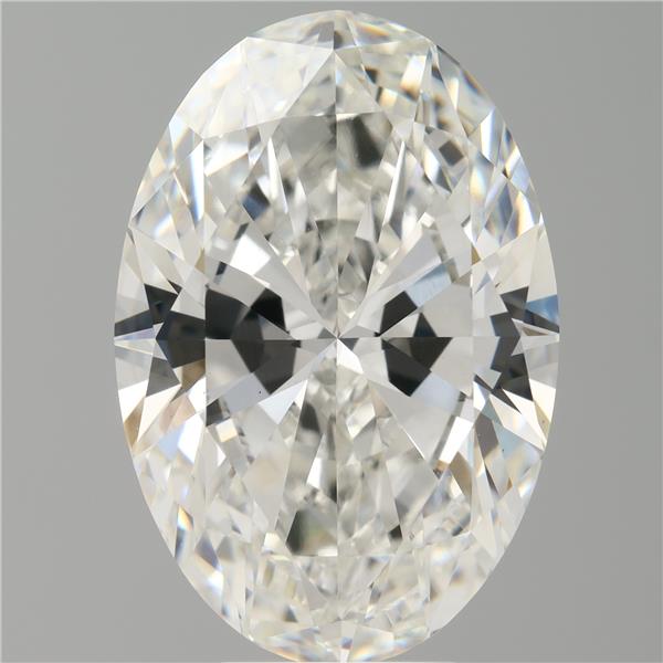8.01 ct. oval Lab Grown Diamond front image