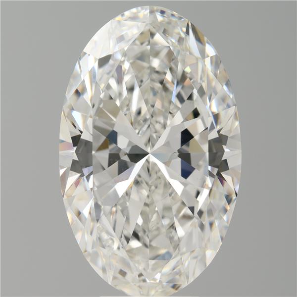 7.52 ct. oval Lab Grown Diamond front image