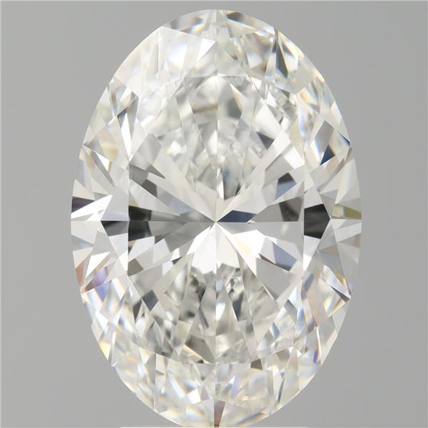 4.07 ct. oval Lab Grown Diamond front image