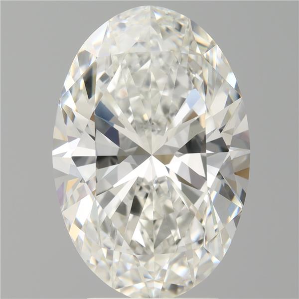 4.07 ct. oval Lab Grown Diamond front image