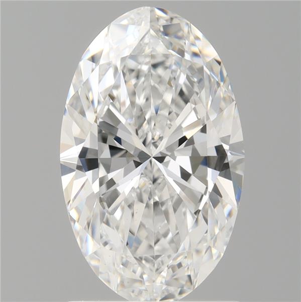 1.56 ct. oval Lab Grown Diamond front image