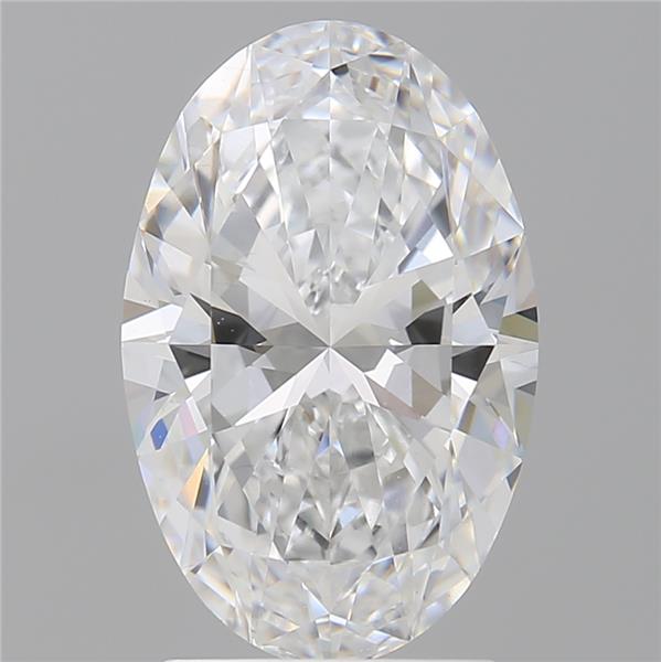 2.59 ct. oval Lab Grown Diamond front image