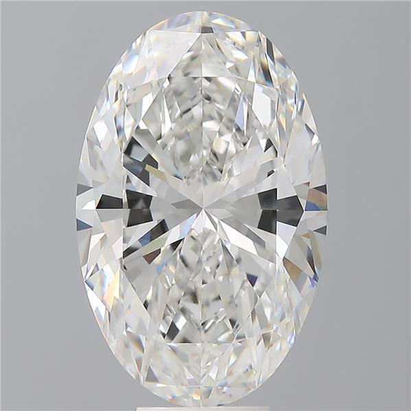 9.10 ct. oval Lab Grown Diamond front image