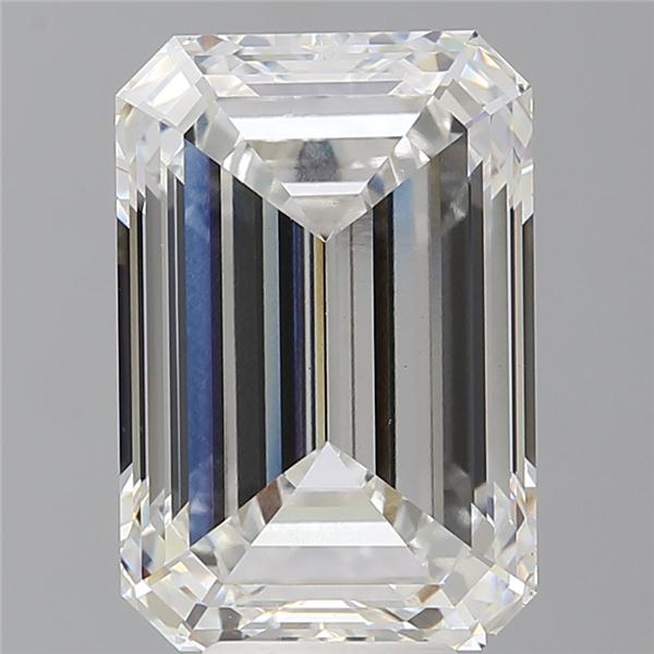 8.04 ct. emerald Lab Grown Diamond front image
