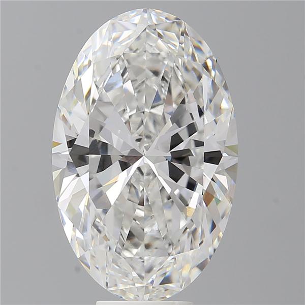 9.10 ct. oval Lab Grown Diamond front image