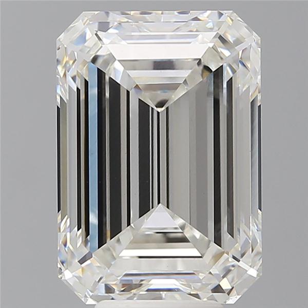 7.56 ct. emerald Lab Grown Diamond front image