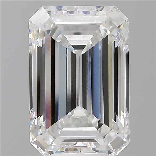 8.10 ct. emerald Lab Grown Diamond front image