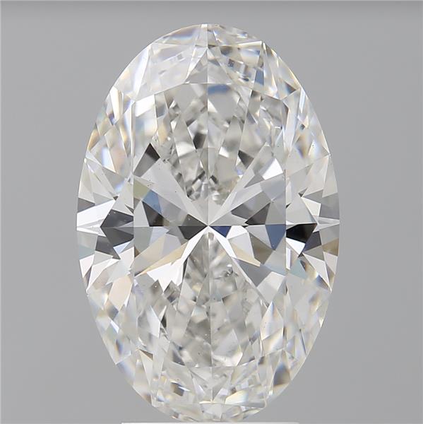 4.06 ct. oval Lab Grown Diamond front image