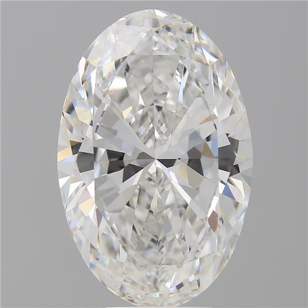 7.11 ct. oval Lab Grown Diamond front image