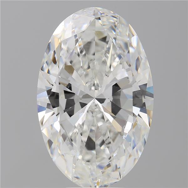 8.00 ct. oval Lab Grown Diamond front image