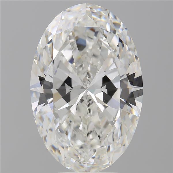 7.50 ct. oval Lab Grown Diamond front image