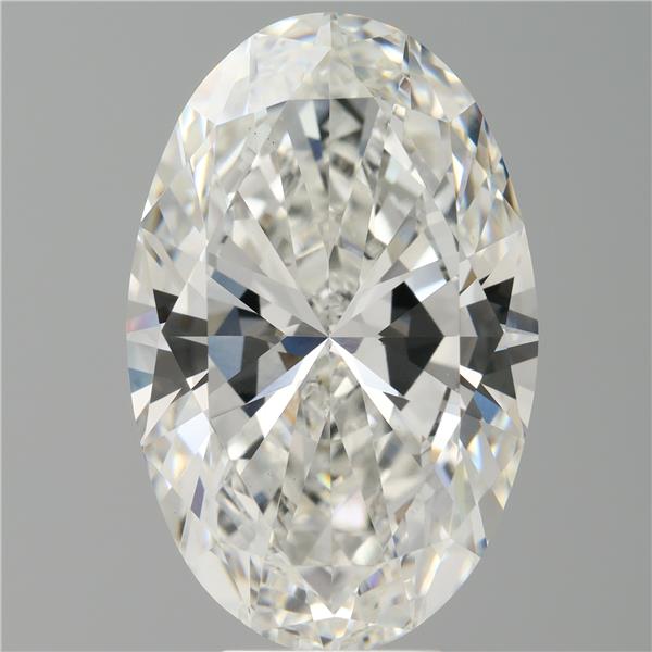 8.02 ct. oval Lab Grown Diamond front image
