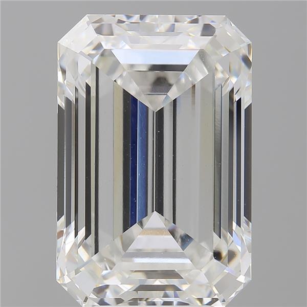 8.05 ct. emerald Lab Grown Diamond front image