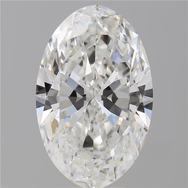 7.59 ct. oval Lab Grown Diamond front image