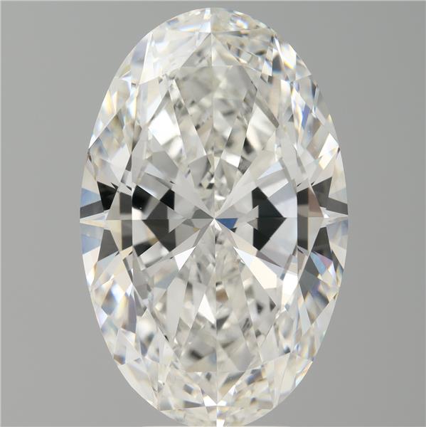 7.04 ct. oval Lab Grown Diamond front image