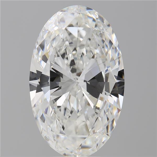 8.00 ct. oval Lab Grown Diamond front image