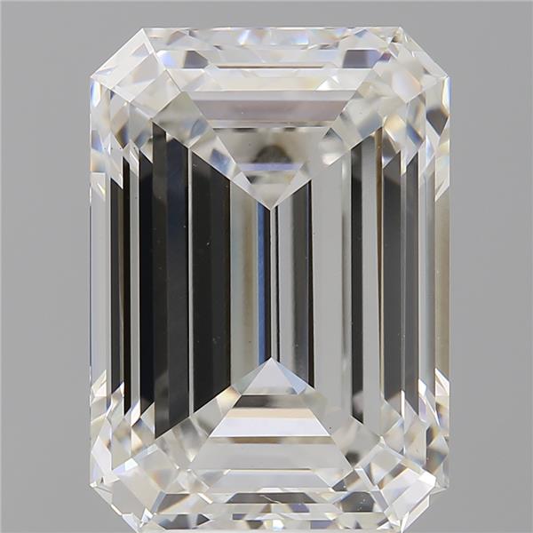 7.07 ct. emerald Lab Grown Diamond front image