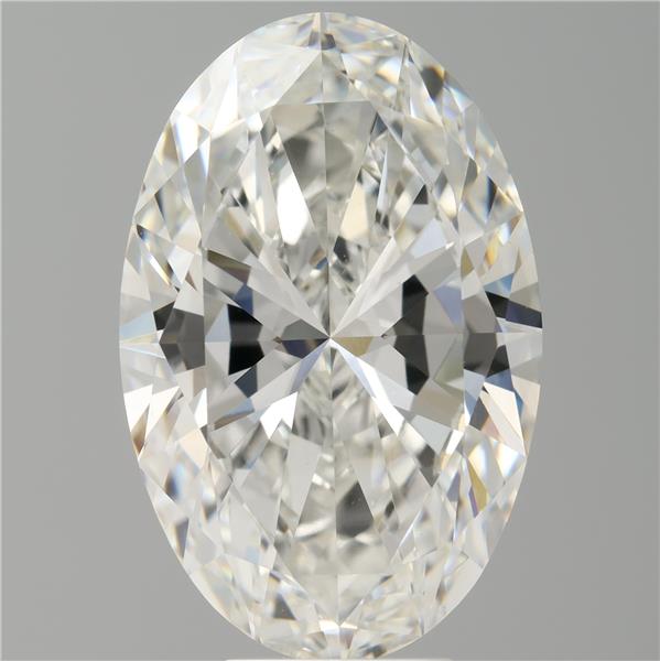 7.57 ct. oval Lab Grown Diamond front image