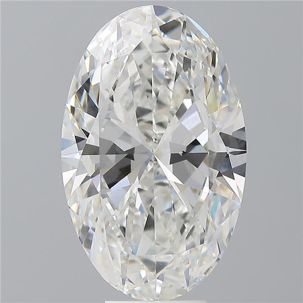 7.60 ct. oval Lab Grown Diamond front image