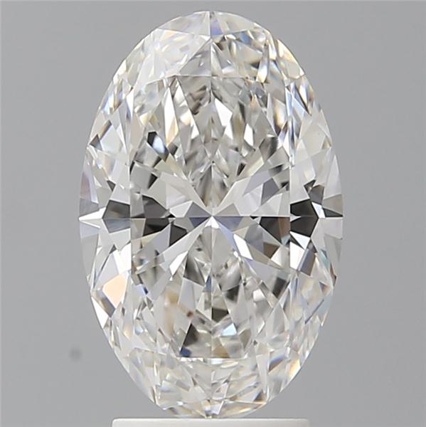 3.10 ct. oval Lab Grown Diamond front image