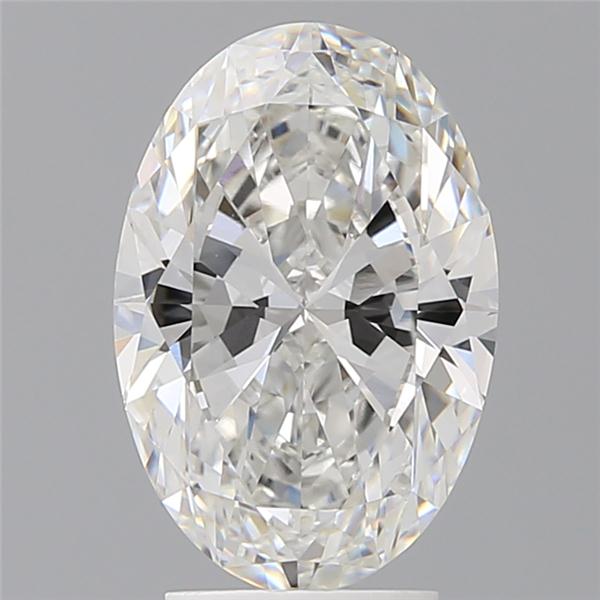 3.51 ct. oval Lab Grown Diamond front image