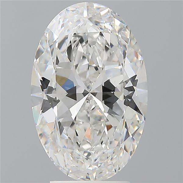 4.05 ct. oval Lab Grown Diamond front image