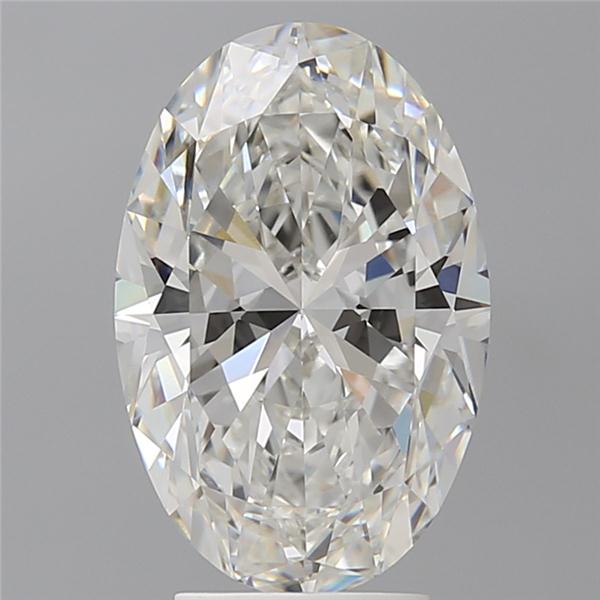 4.10 ct. oval Lab Grown Diamond front image