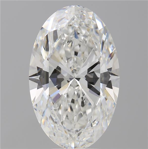8.03 ct. oval Lab Grown Diamond front image