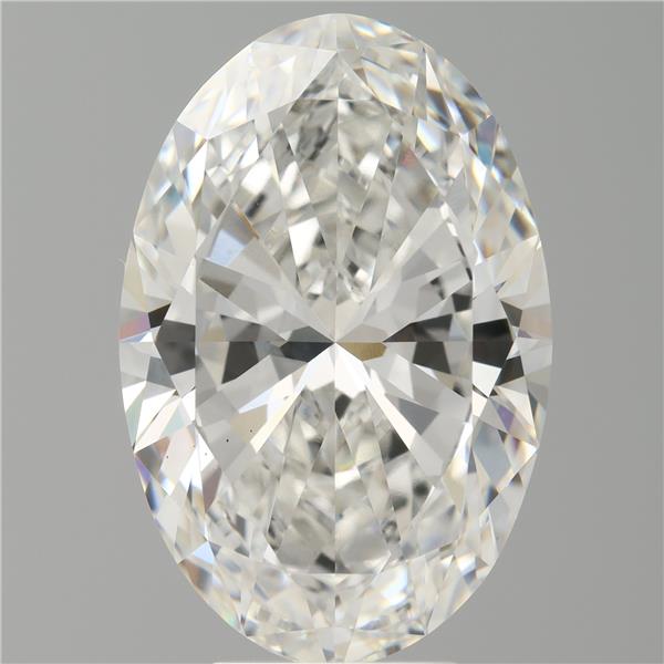 6.50 ct. oval Lab Grown Diamond front image