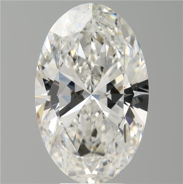 7.01 ct. oval Lab Grown Diamond front image