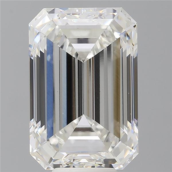 9.05 ct. emerald Lab Grown Diamond front image