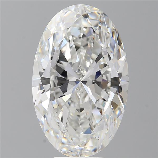 9.59 ct. oval Lab Grown Diamond front image