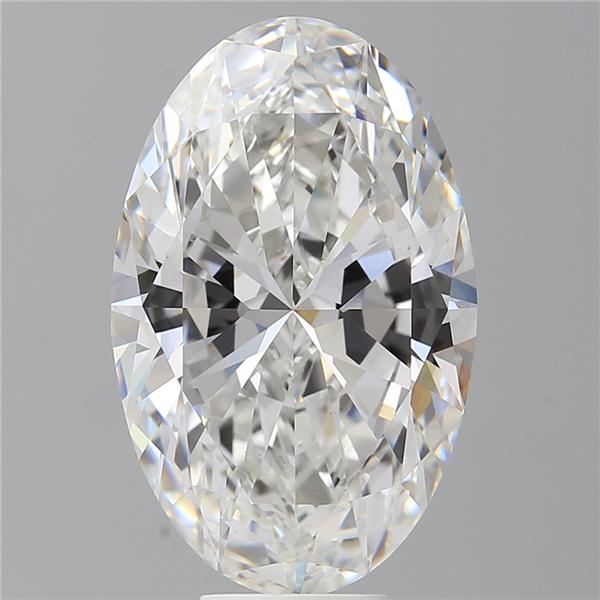 9.53 ct. oval Lab Grown Diamond front image