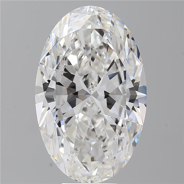 9.52 ct. oval Lab Grown Diamond front image