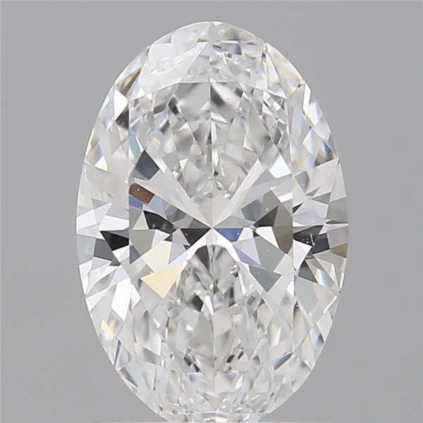 1.55 ct. oval Lab Grown Diamond front image