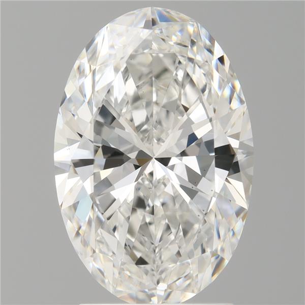 2.57 ct. oval Lab Grown Diamond front image