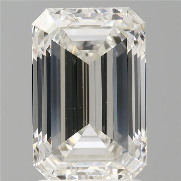 2.55 ct. emerald Lab Grown Diamond front image