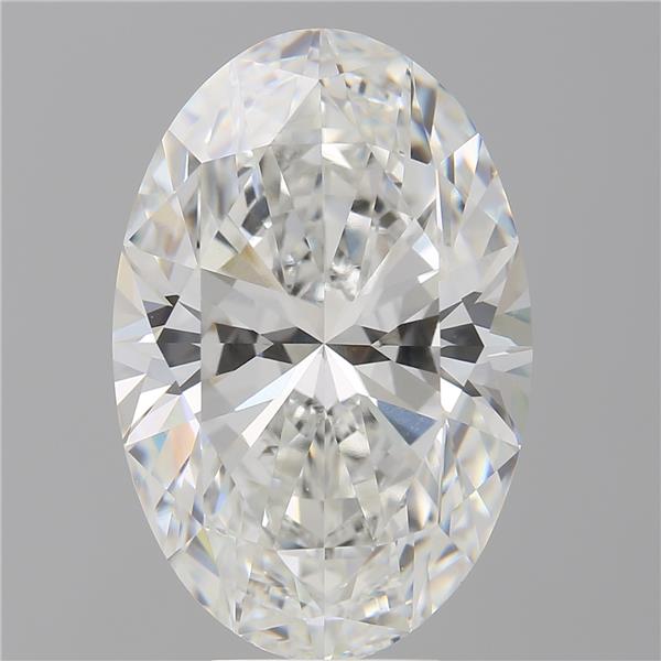 8.07 ct. oval Lab Grown Diamond front image