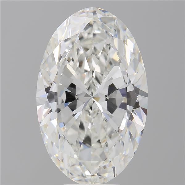 9.10 ct. oval Lab Grown Diamond front image