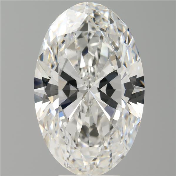 7.01 ct. oval Lab Grown Diamond front image