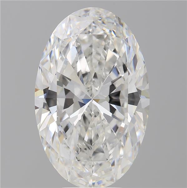 8.05 ct. oval Lab Grown Diamond front image