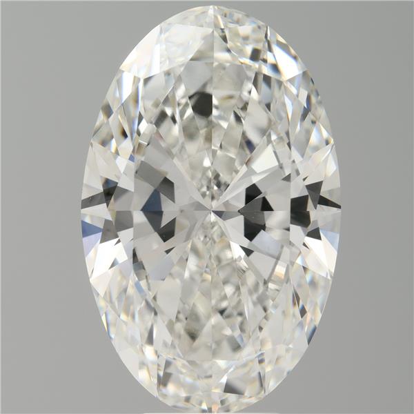 8.02 ct. oval Lab Grown Diamond front image