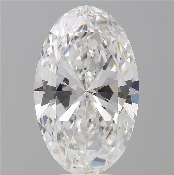 8.01 ct. oval Lab Grown Diamond front image