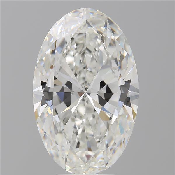 7.06 ct. oval Lab Grown Diamond front image