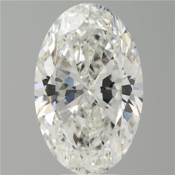 8.08 ct. oval Lab Grown Diamond front image