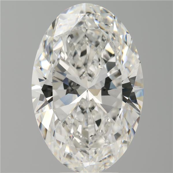 8.02 ct. oval Lab Grown Diamond front image