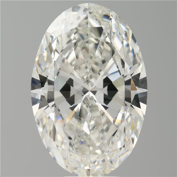 9.51 ct. oval Lab Grown Diamond front image