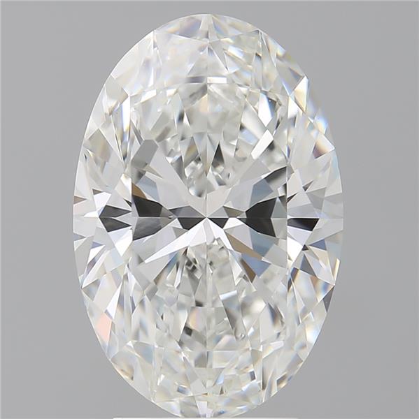 4.07 ct. oval Lab Grown Diamond front image