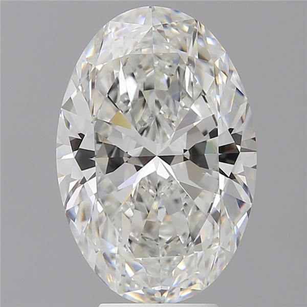 6.01 ct. oval Lab Grown Diamond front image