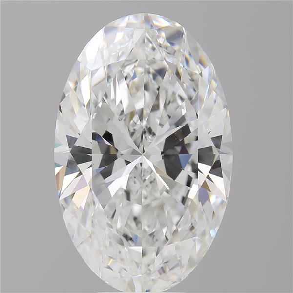 10.02 ct. oval Lab Grown Diamond front image